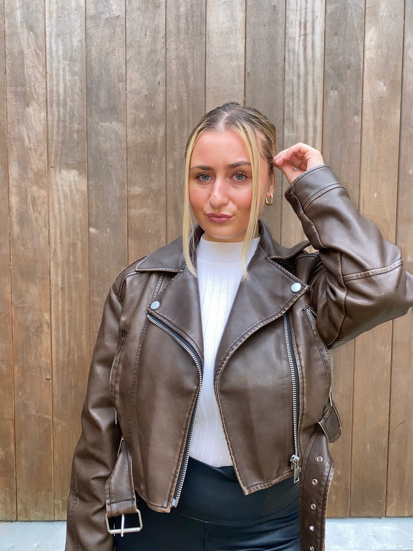 Espresso Leather Jacket