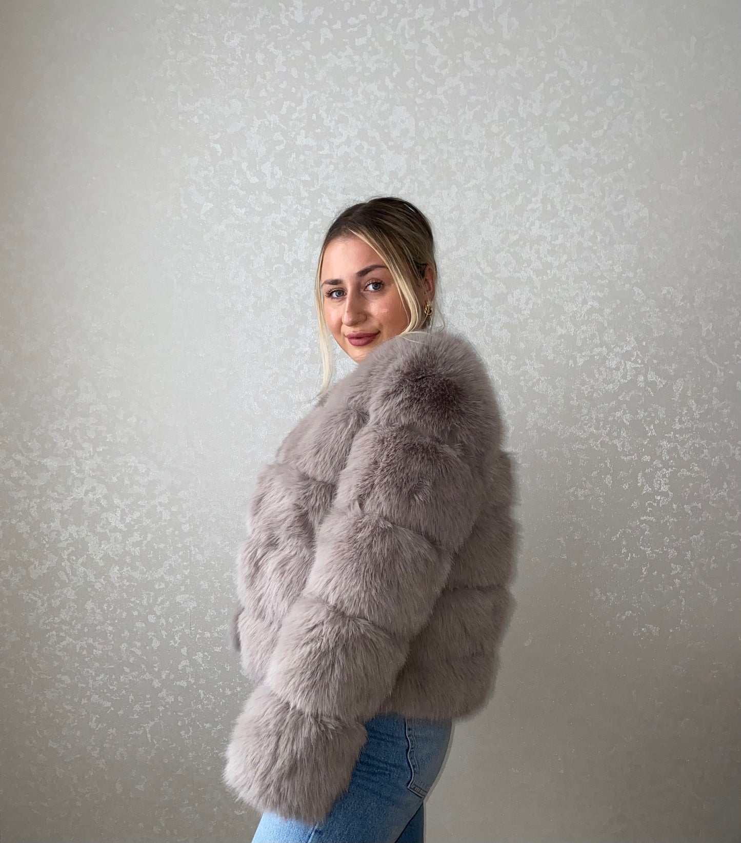 Stone Grey 5-Row Coat