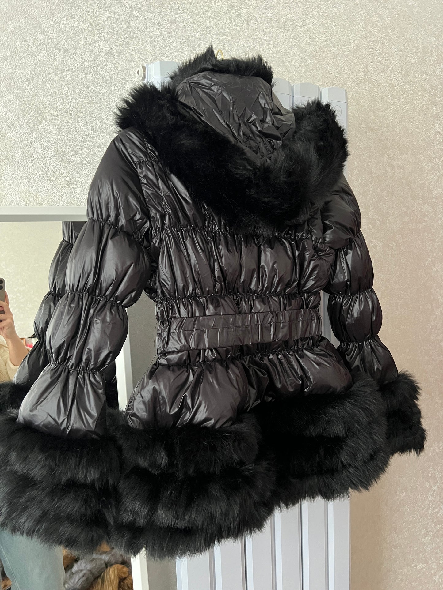 Black Romany Coat Size UK 8-10
