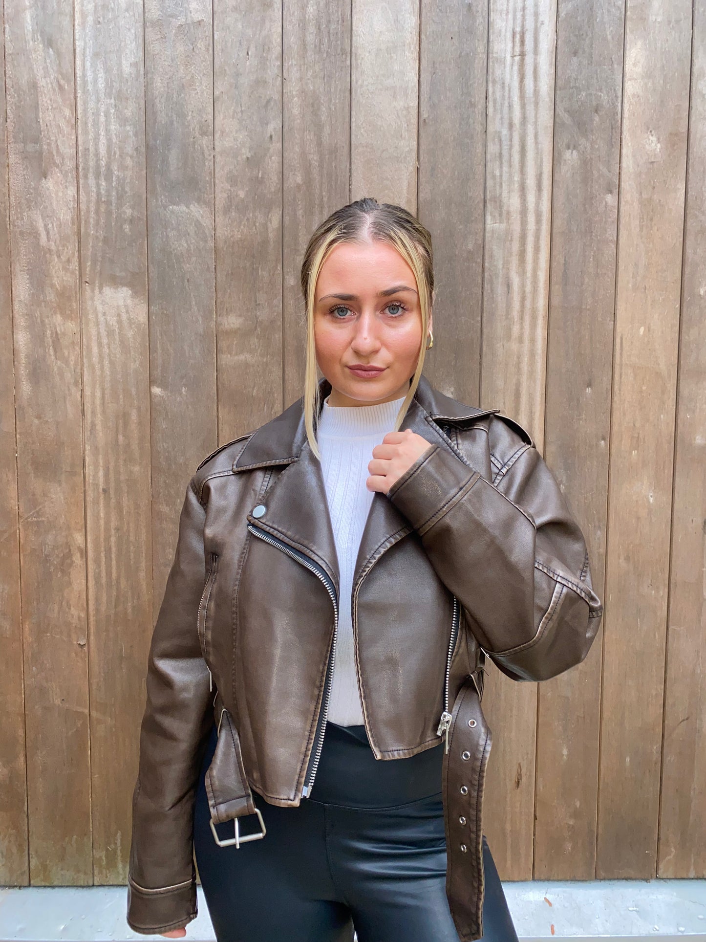 Espresso Leather Jacket