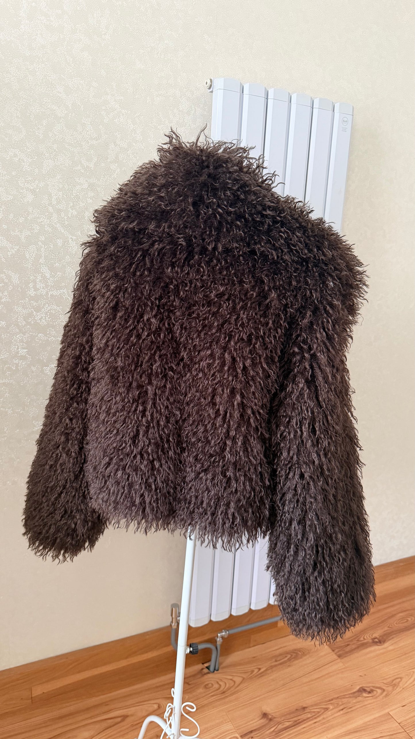 Brown Mongolian Fur Coat